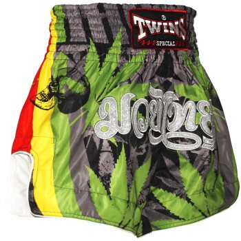 Twins Special "Grass" Шорты Тайский Бокс 