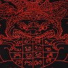  Футболка Тайская Сак Янт Тату Хлопок "Гаруда" Черная с Красным