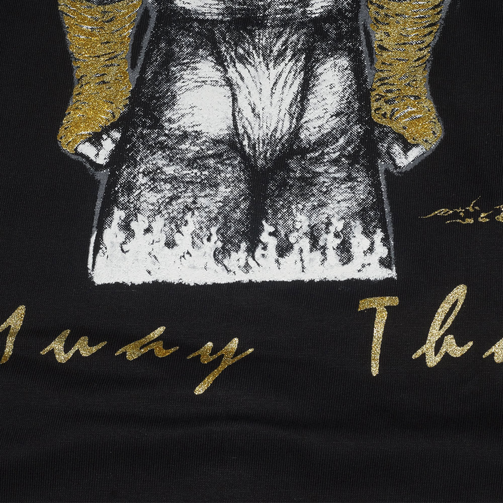 Human FIght Футболка Тайский Бокс Органический Хлопок HN-101