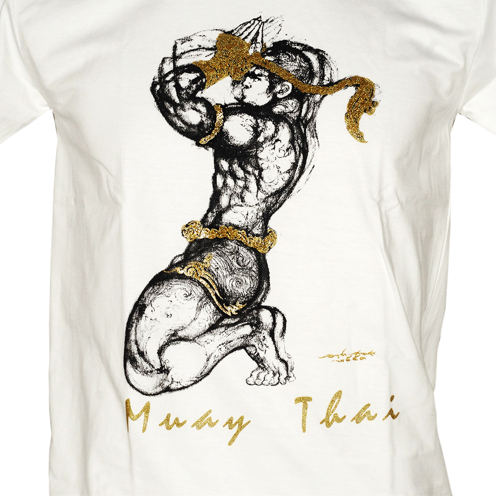 Human FIght Футболка Тайский Бокс Органический Хлопок HN-08