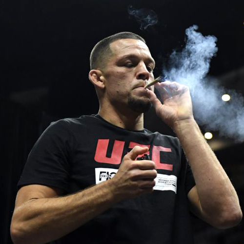 БОЕЦ UFC ВЫКУРИЛ С ФАНАТАМИ КОСЯК
