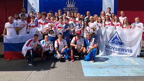 СБОРНАЯ РОССИИ ВНОВЬ ПОБЕДИЛА НА ЧЕМПИОНАТЕ МИРА ПО ТАЙСКОМУ БОКСУ