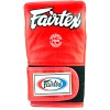 Fairtex TGT7 Снарядные Перчатки Тайский Бокс Закрытый Большой Палец Красные 