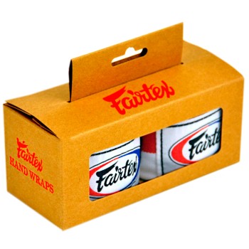 Fairtex HW2 Бинты Боксерские Тайский Бокс Белые