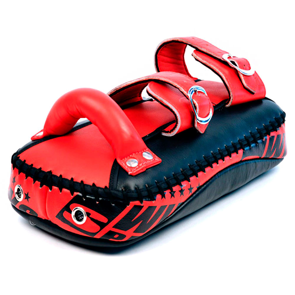 Twins Special KPL1 Пады Тайские Прямые Тайский Бокс На Ремнях Черный 