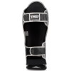 Top King TKSGSS-02 Защита Голени "Super Snake" Тайский Бокс Серебро (Черное)