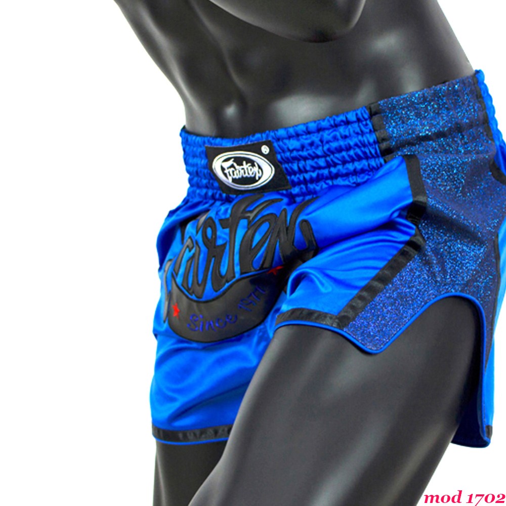 Fairtex BS1702 Шорты Тайский Бокс Синие