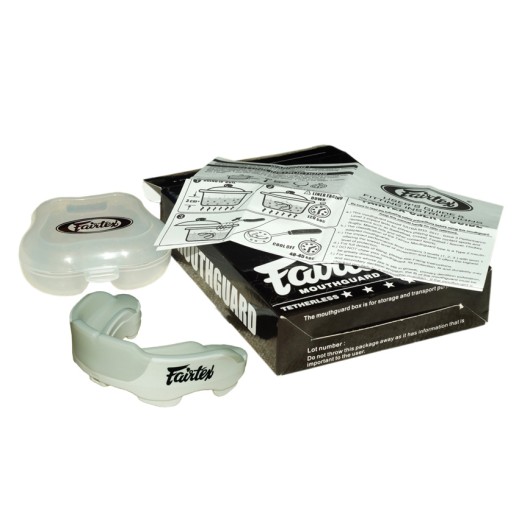 Fairtex FGEL-W Капа Боксерская Гелевая Тайский Бокс Белая