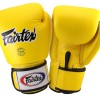 Fairtex BGV1 Боксерские Перчатки Тайский Бокс Желтые